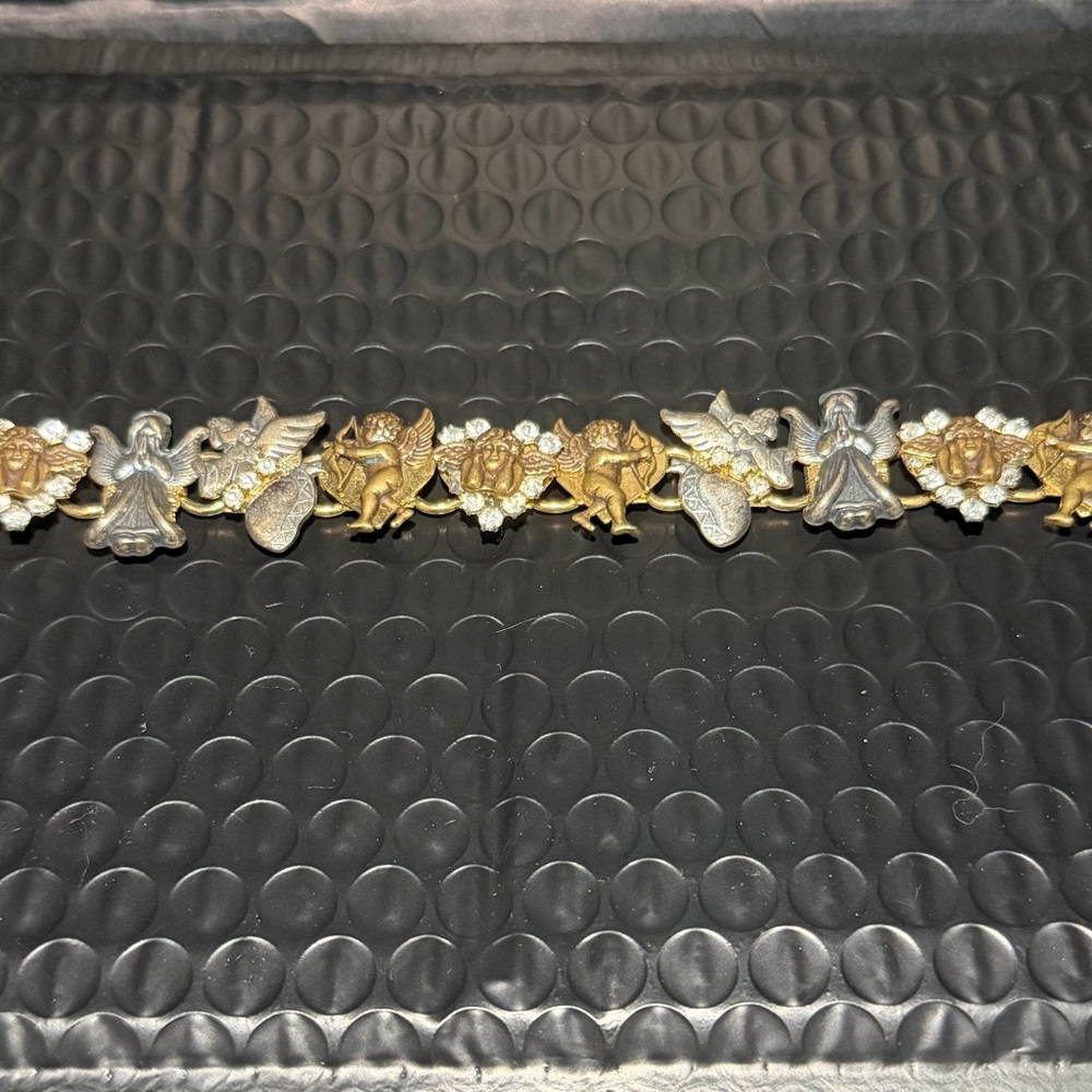 Vintage angel bracelet